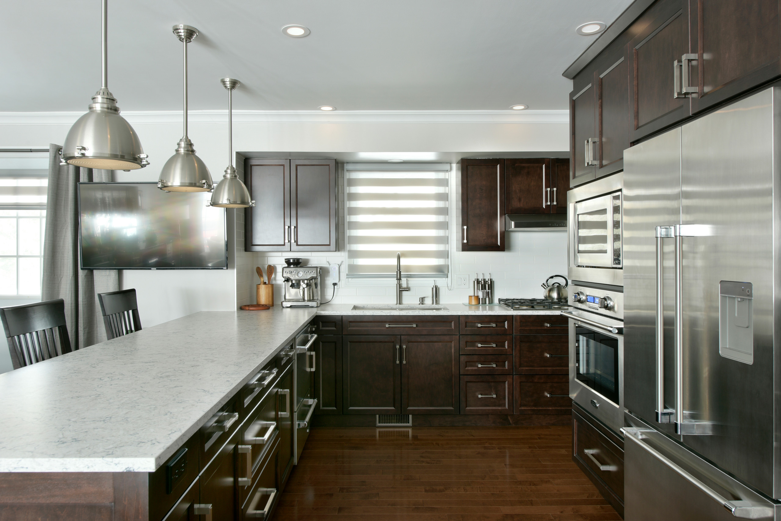 A freshly renovated kitchen by Deslaurier