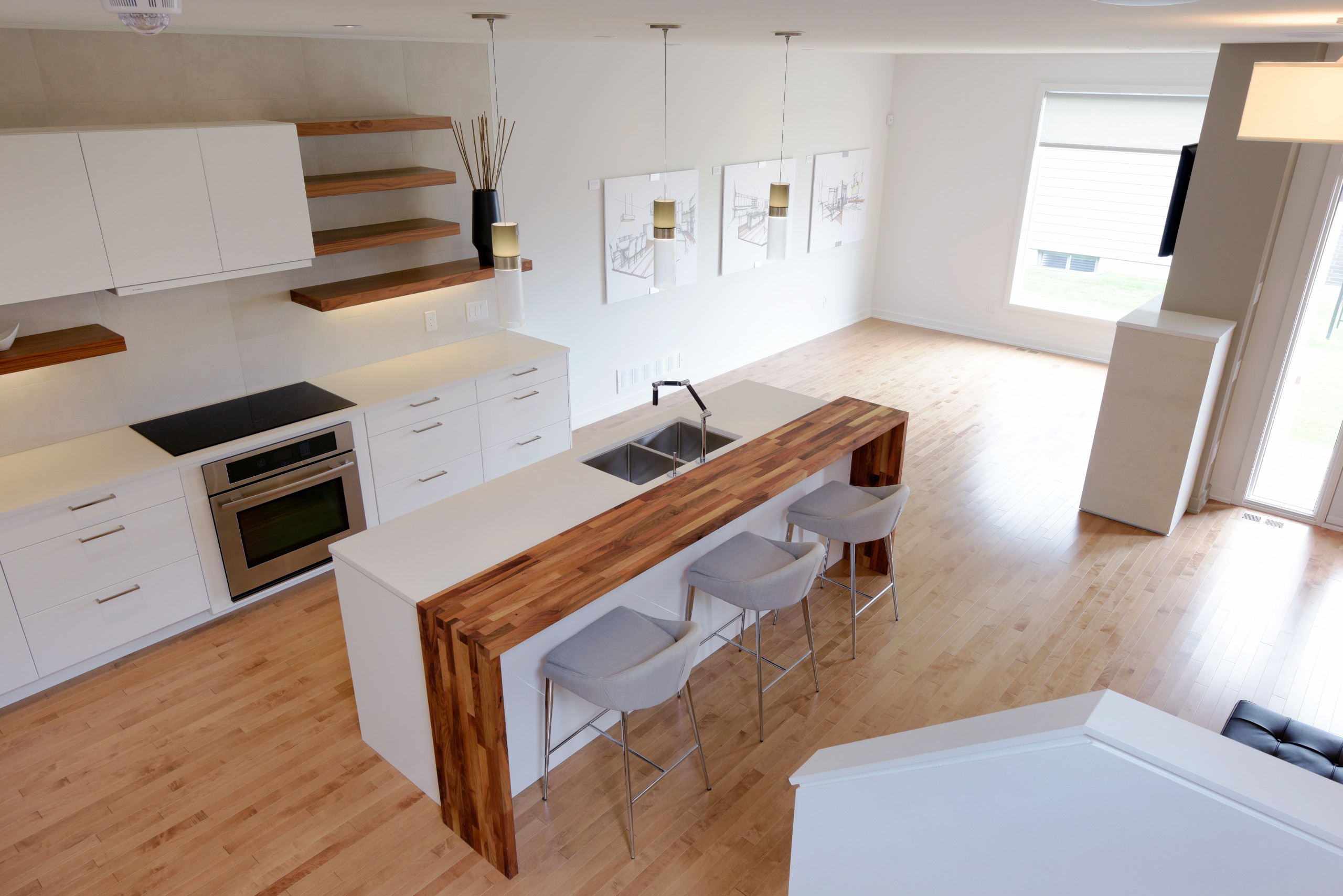 A stunning, natural kitchen design by Deslaurier