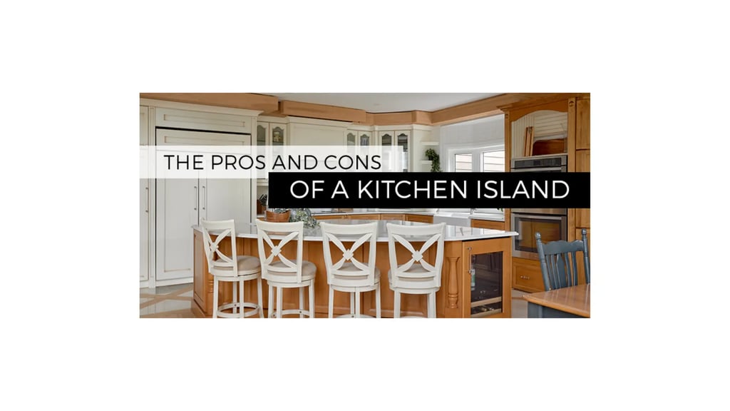 Kitchen island featured images
