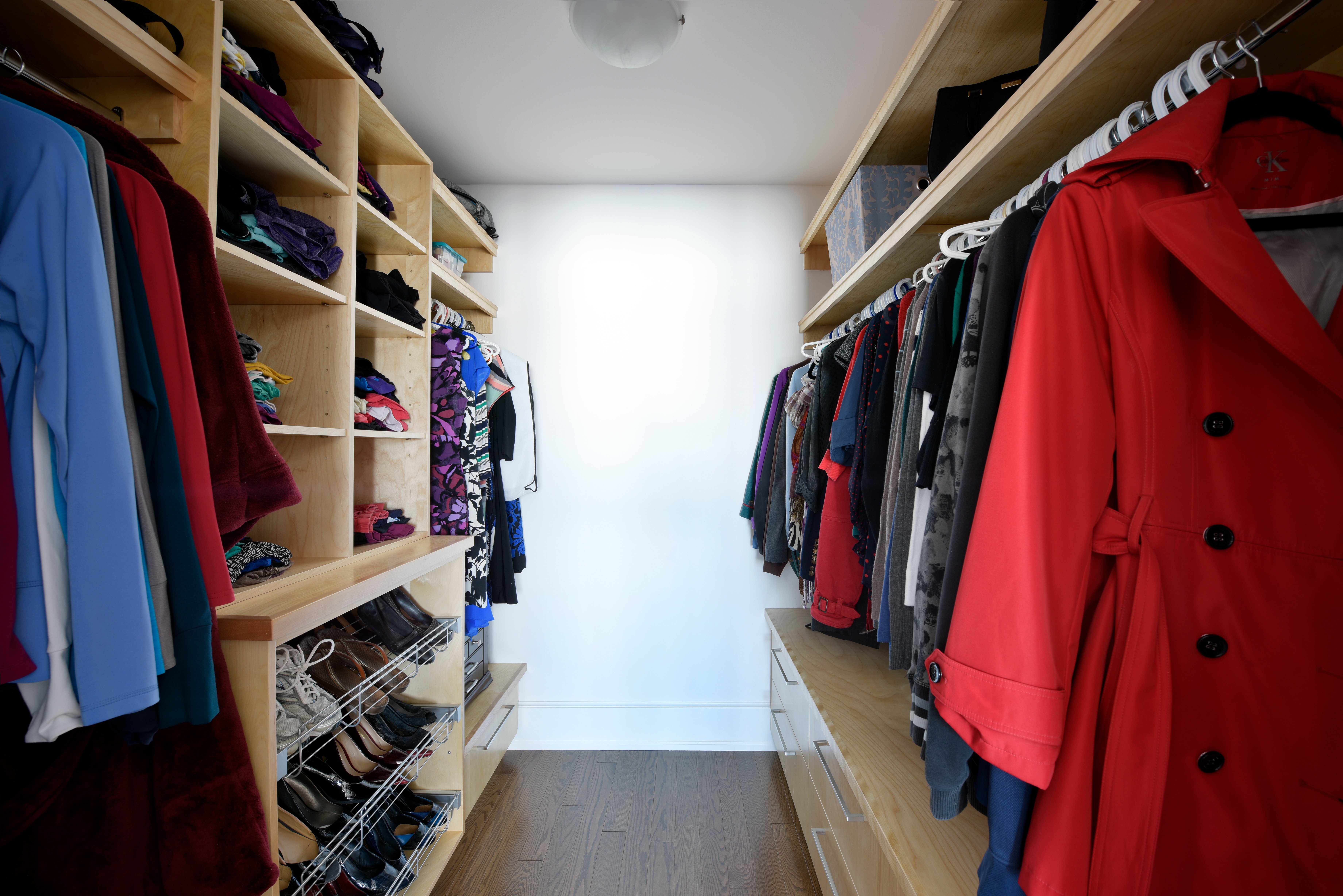 A Deslaurier custom closet