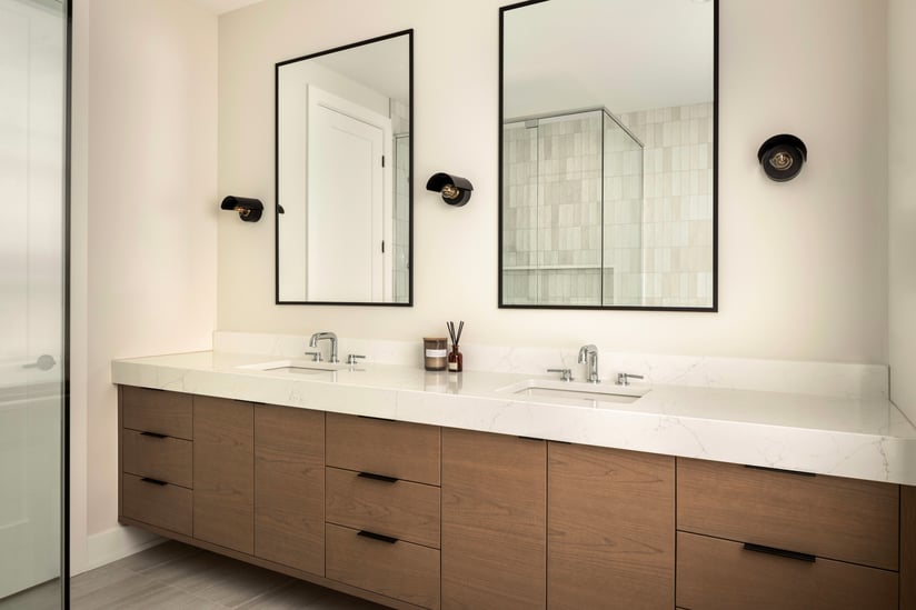 Floating vanity