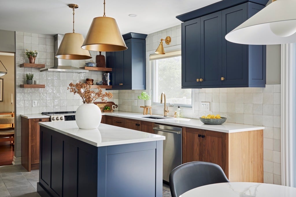 Modern organic style kitchen