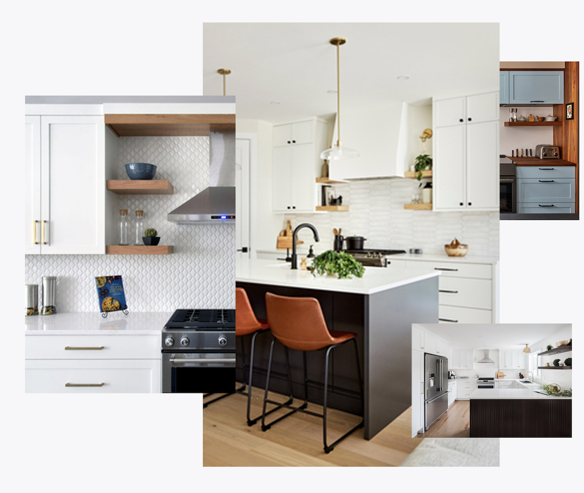 Cost of Cabinetry Collage