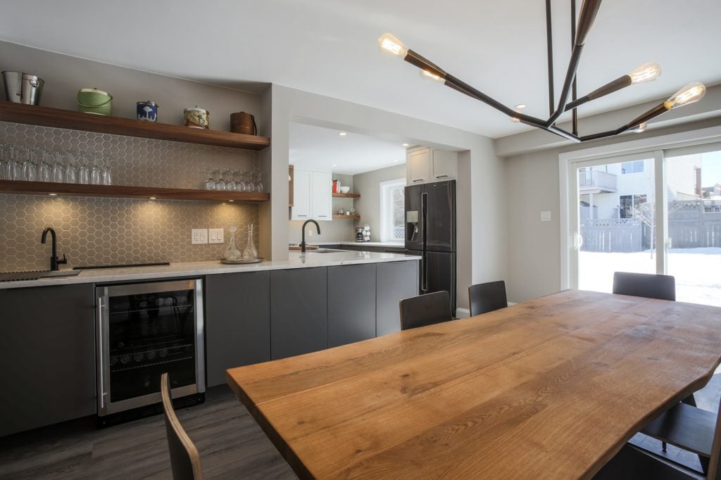 A custom kitchen space by Deslaurier