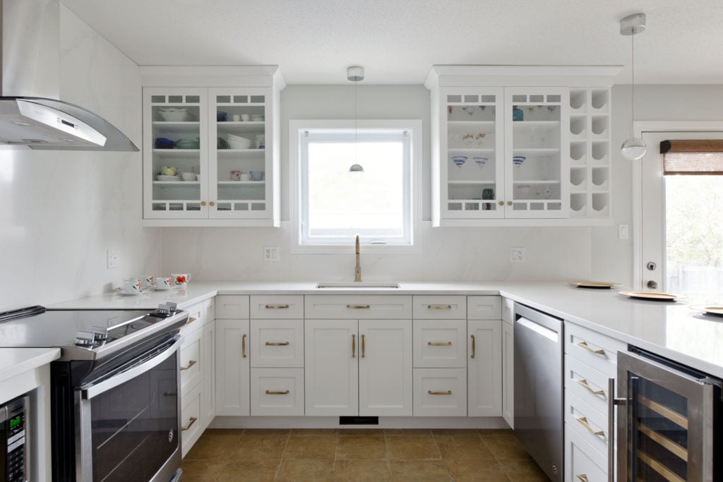 A kitchen design by Ottawa's Deslaurier Custom Cabinets