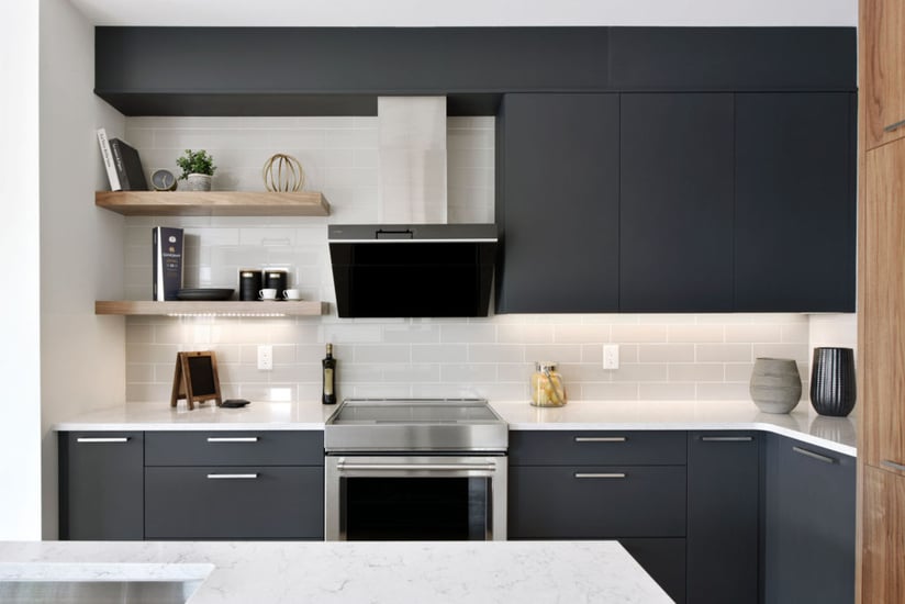 A custom kitchen design by Deslaurier