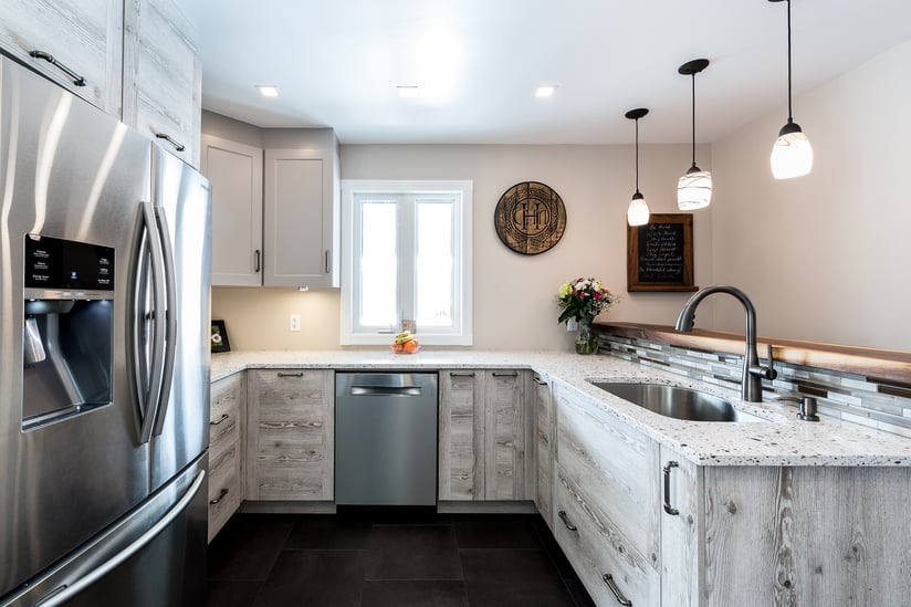 A Deslaurier custom kitchen.