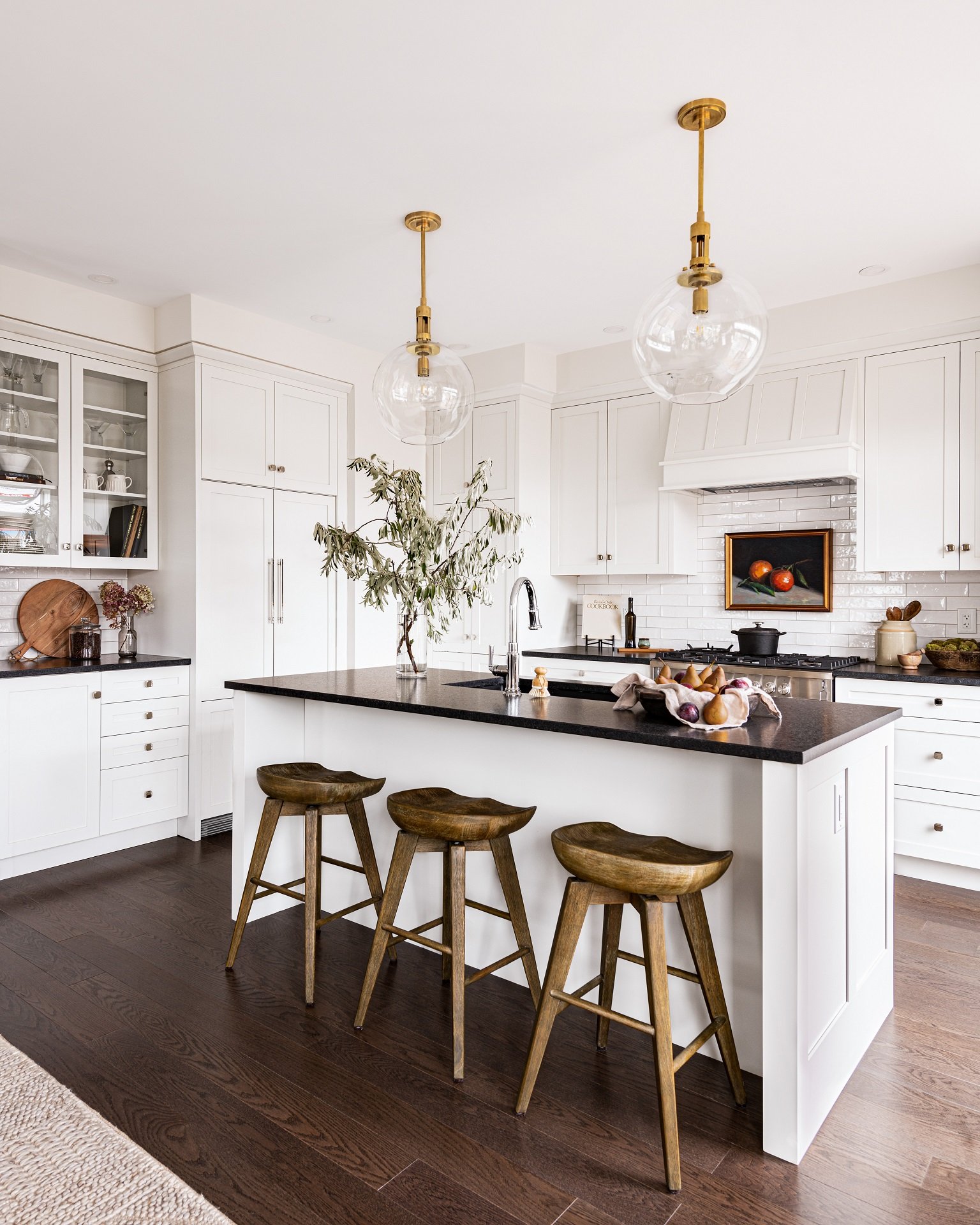 A custom kitchen design by Deslaurier