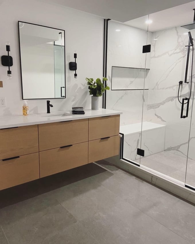 How To Choose Your Bathroom Vanity Height - What Is Another Word For A Bathroom Vanity Unit With Shower