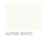 Alpine White paint colour