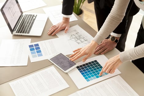 Designers considering custom colour schemes.